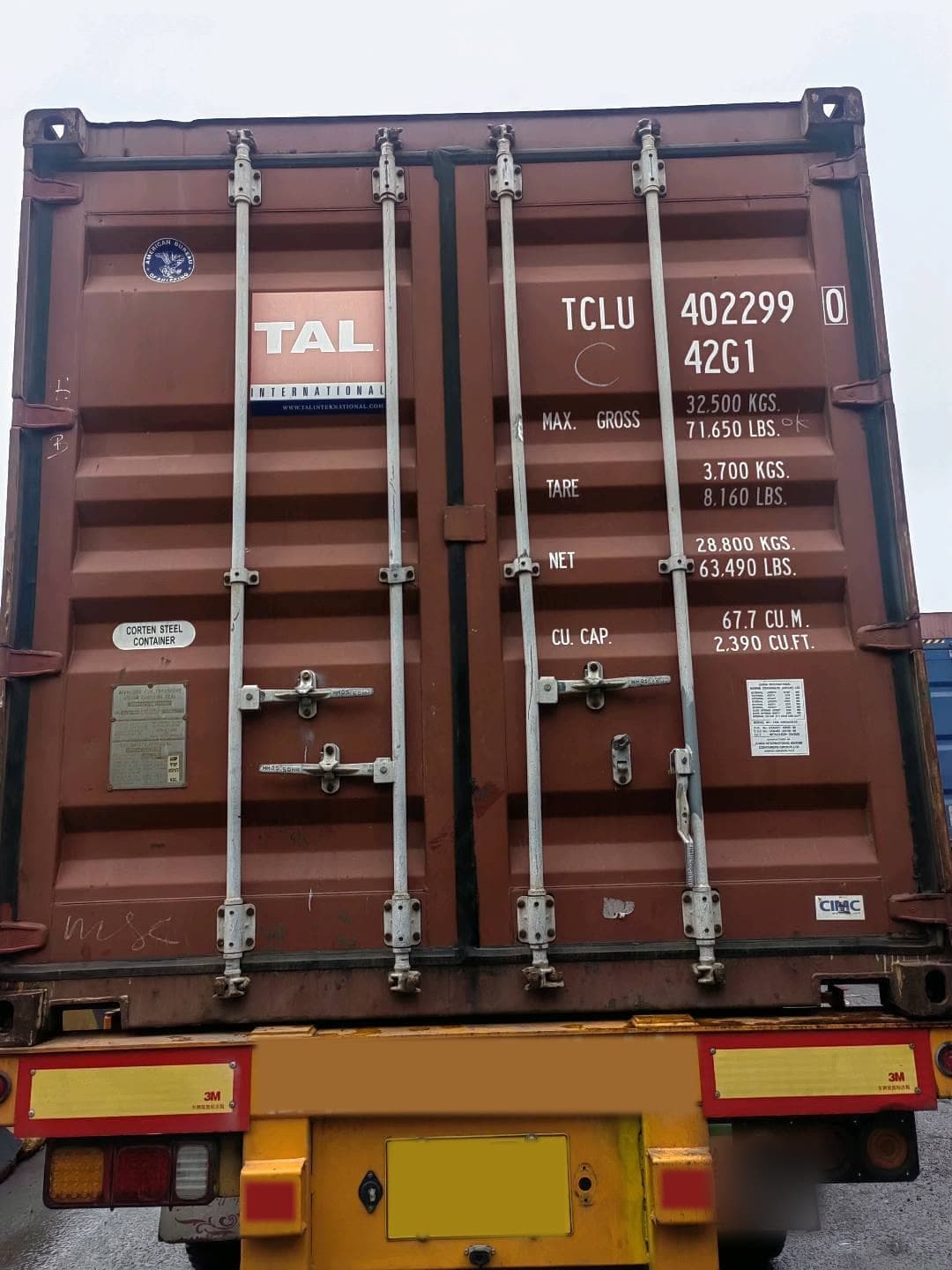 40FT STANDARD USED SEACAN - Calgary