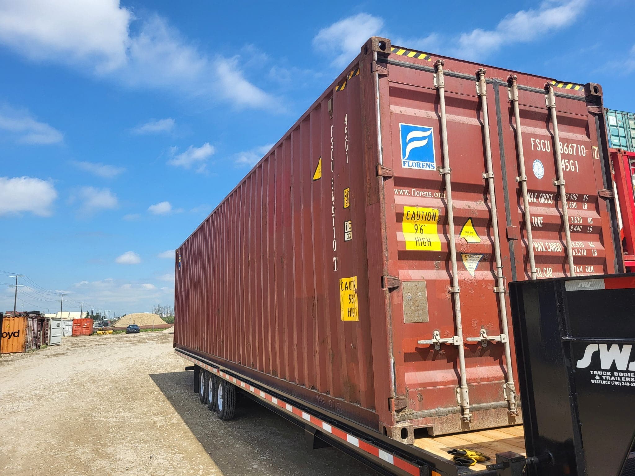 40FT HC SEACAN CARGO WORTHY